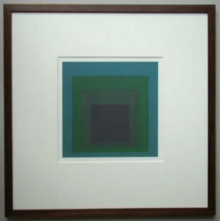 Serigrafía Albers - Homage to the Square