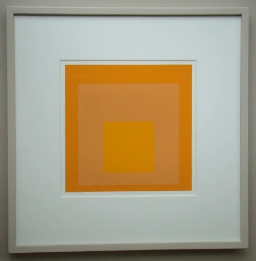 Serigrafía Albers - Homage to the Square