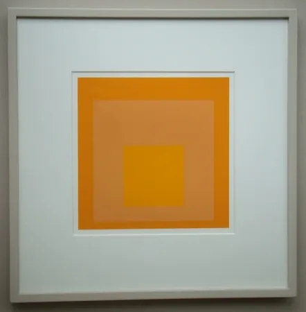 Serigrafía Albers - Homage to the Square