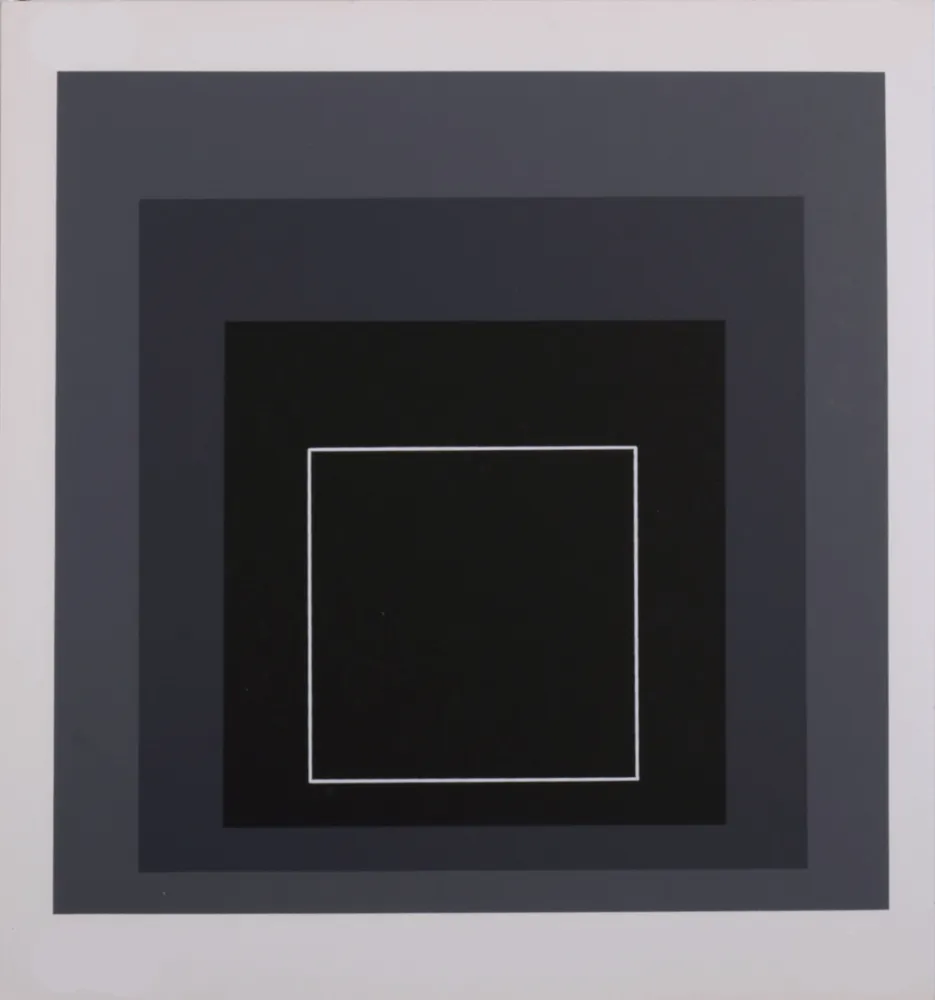 Serigrafía Albers - Homage to the square (C), 1971