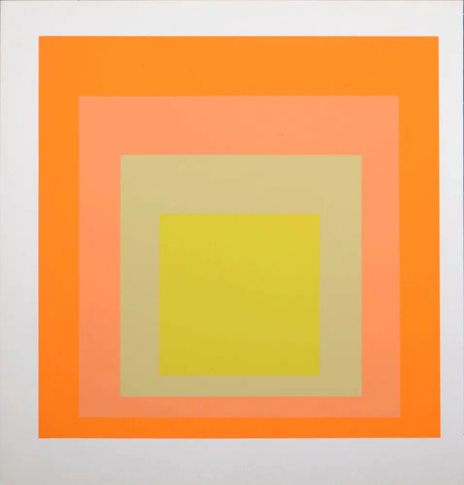 Serigrafía Albers - Homage To the Square (G), 1971