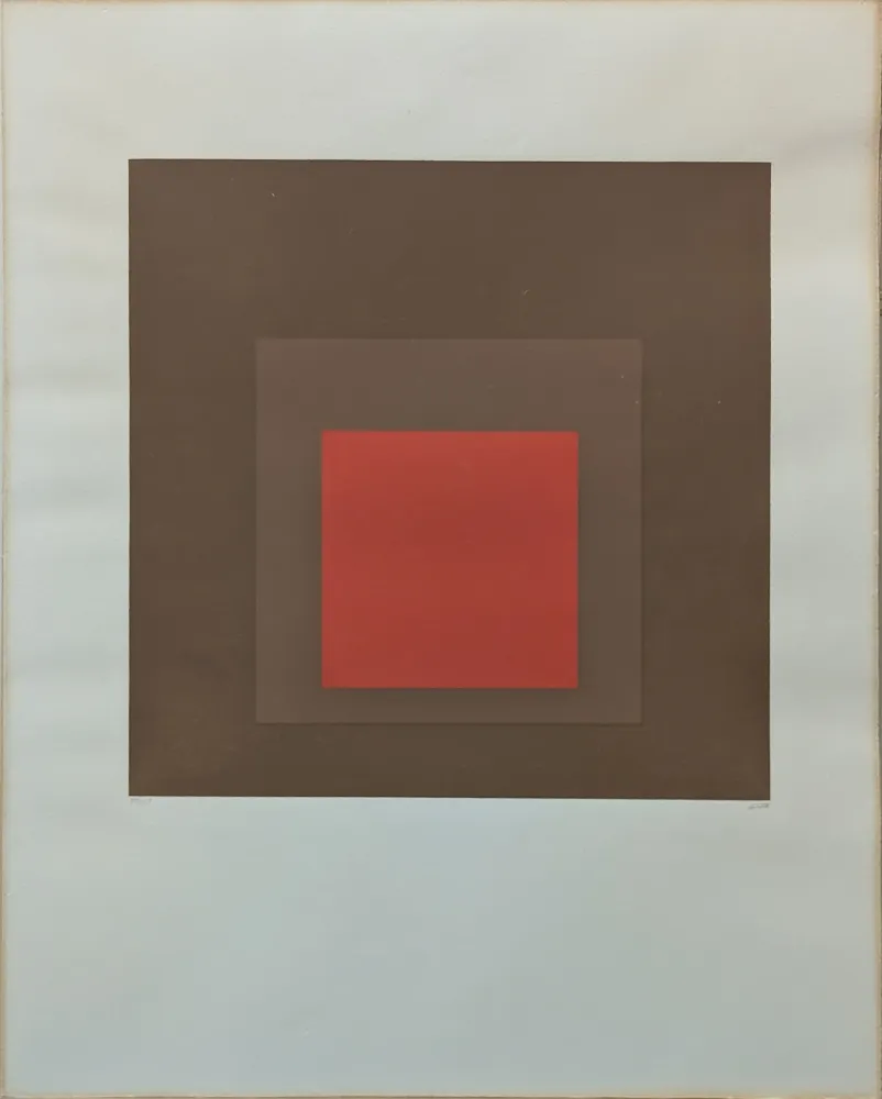 Serigrafía Albers - Homage to the Square : HG442:a 
