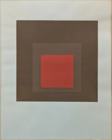 Serigrafía Albers - Homage to the Square : HG442:a 