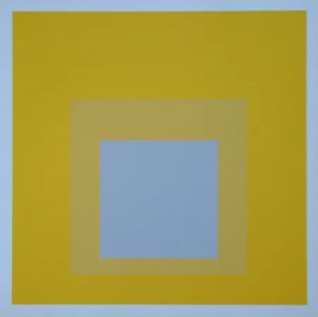 Serigrafía Albers - Homage to the Square - Selected, 1959