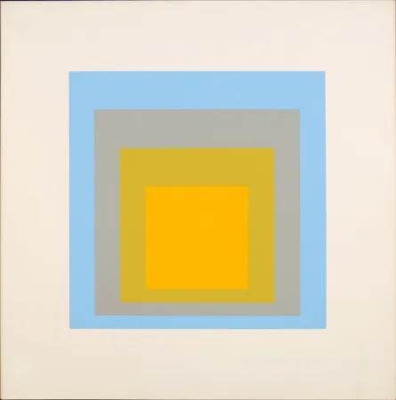 Serigrafía Albers - Homage to the Square: Ten Works by Josef Albers (#I), 1962