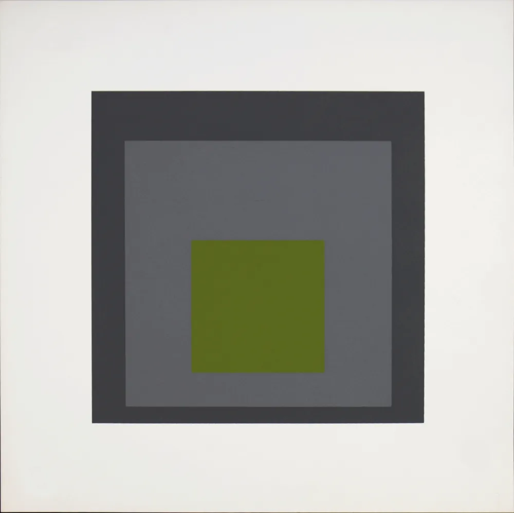 Serigrafía Albers - Homage to the Square: Ten Works by Josef Albers (#II), 1962