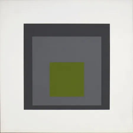 Serigrafía Albers - Homage to the Square: Ten Works by Josef Albers (#II), 1962