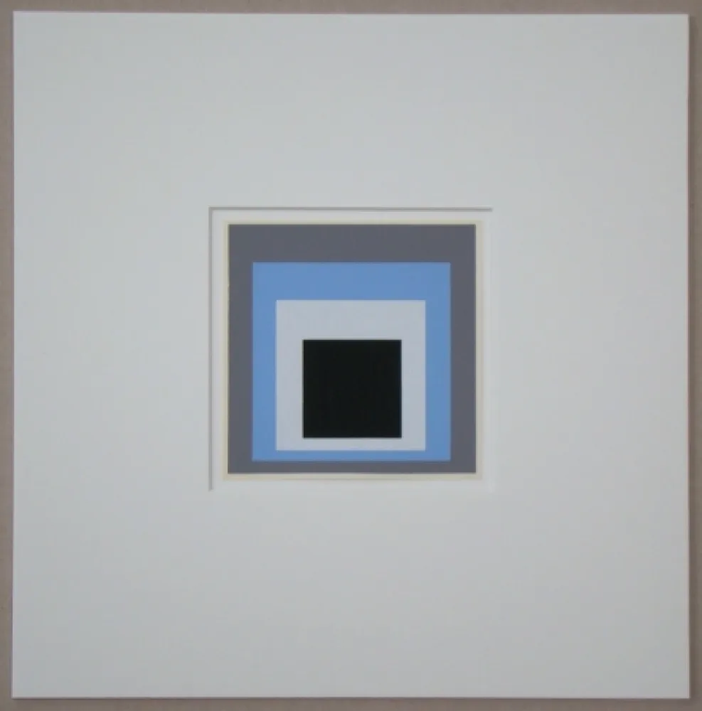 Serigrafía Albers - Homage to the Square - Unconditioned