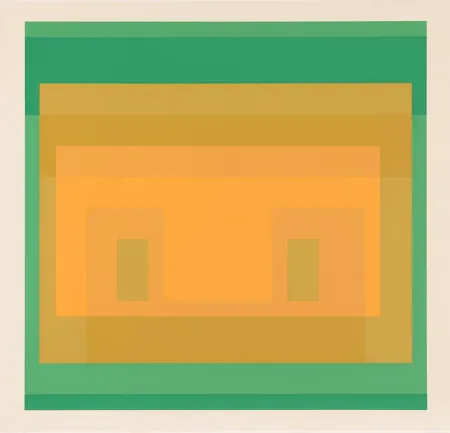 Serigrafía Albers - I-S Va 6, from Six Variants