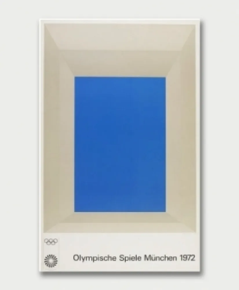 Serigrafía Albers - Jeux Olympiques de Munich 1972