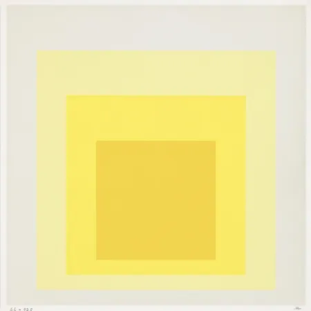 Serigrafía Albers - Orange