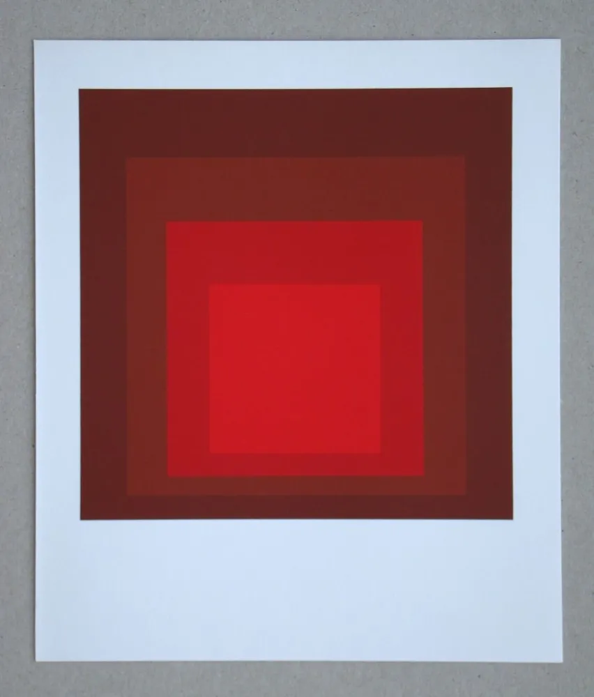 Serigrafía Albers - R-I d-5