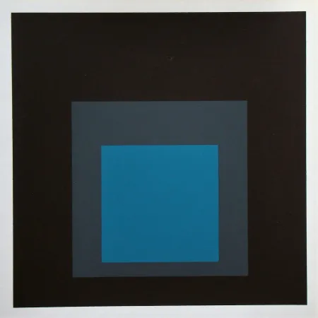 Serigrafía Albers - Set Off, 1960