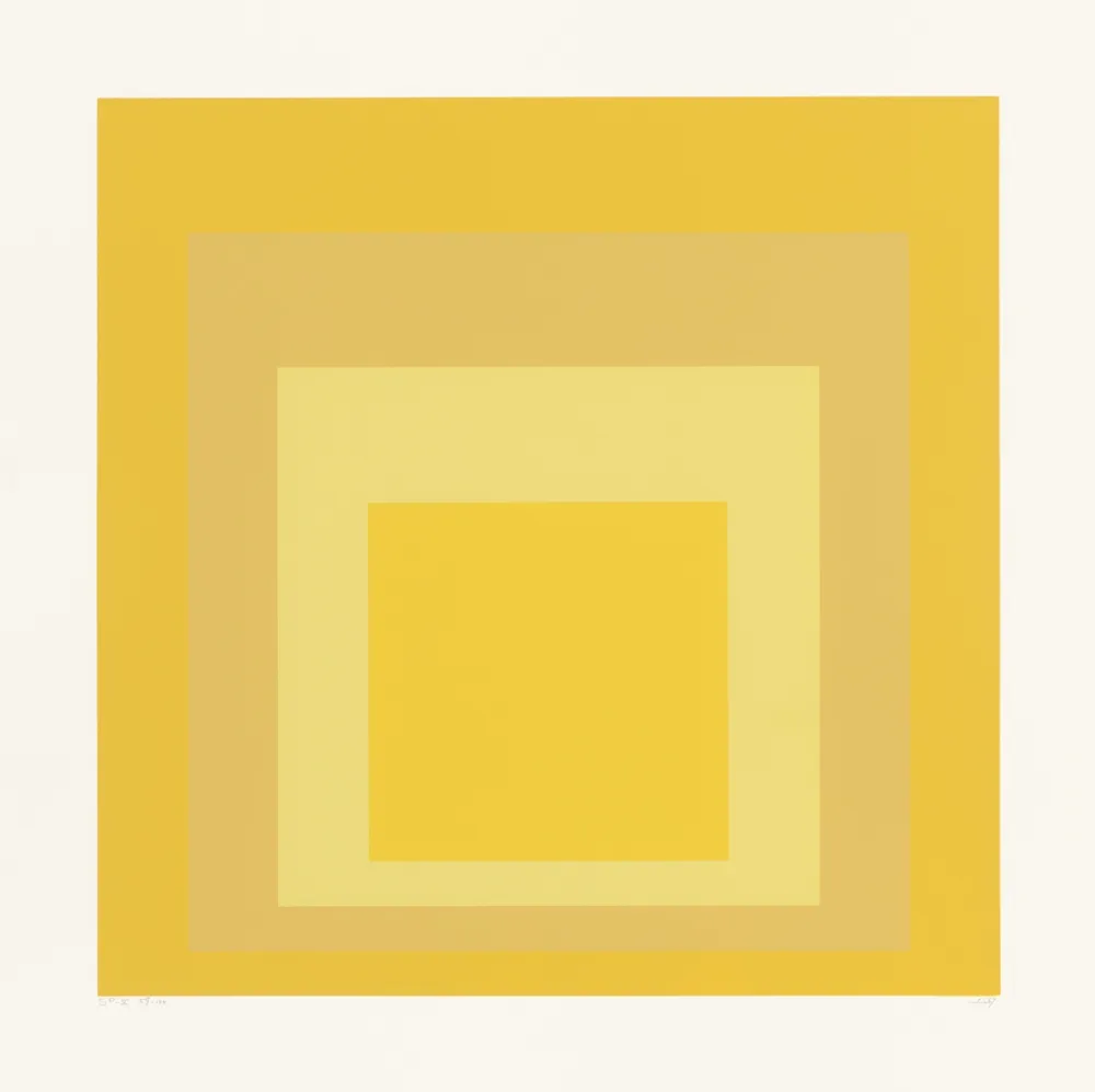 Serigrafía Albers - SP X