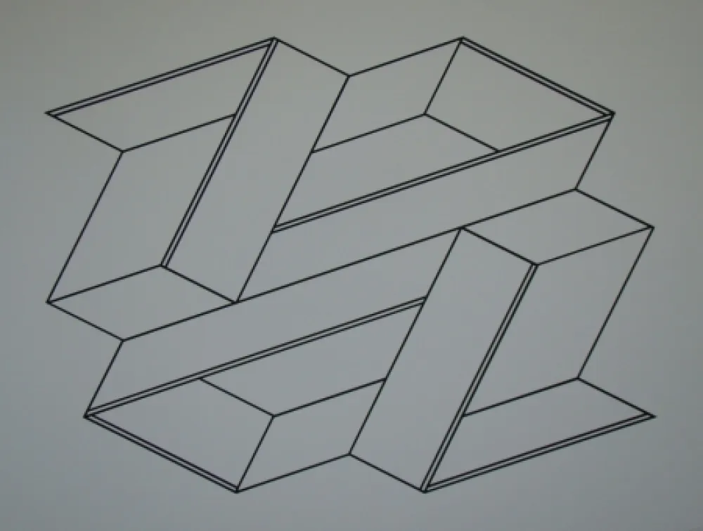 Serigrafía Albers - Strukturale Konstellation