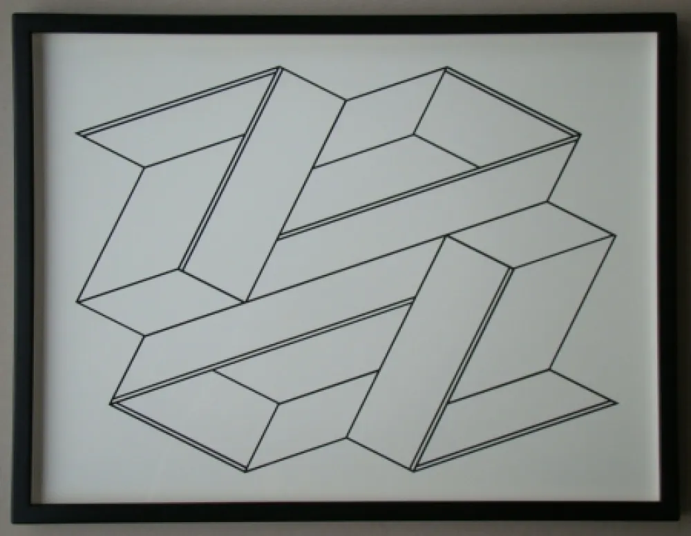 Serigrafía Albers - Strukturale Konstellation