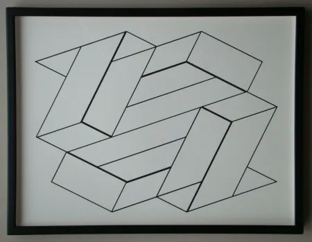 Serigrafía Albers - Strukturale Konstellation