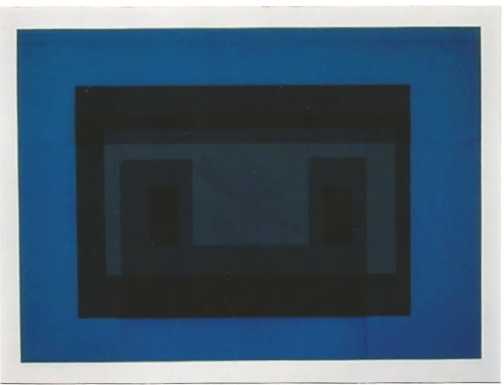 Serigrafía Albers - Variant II