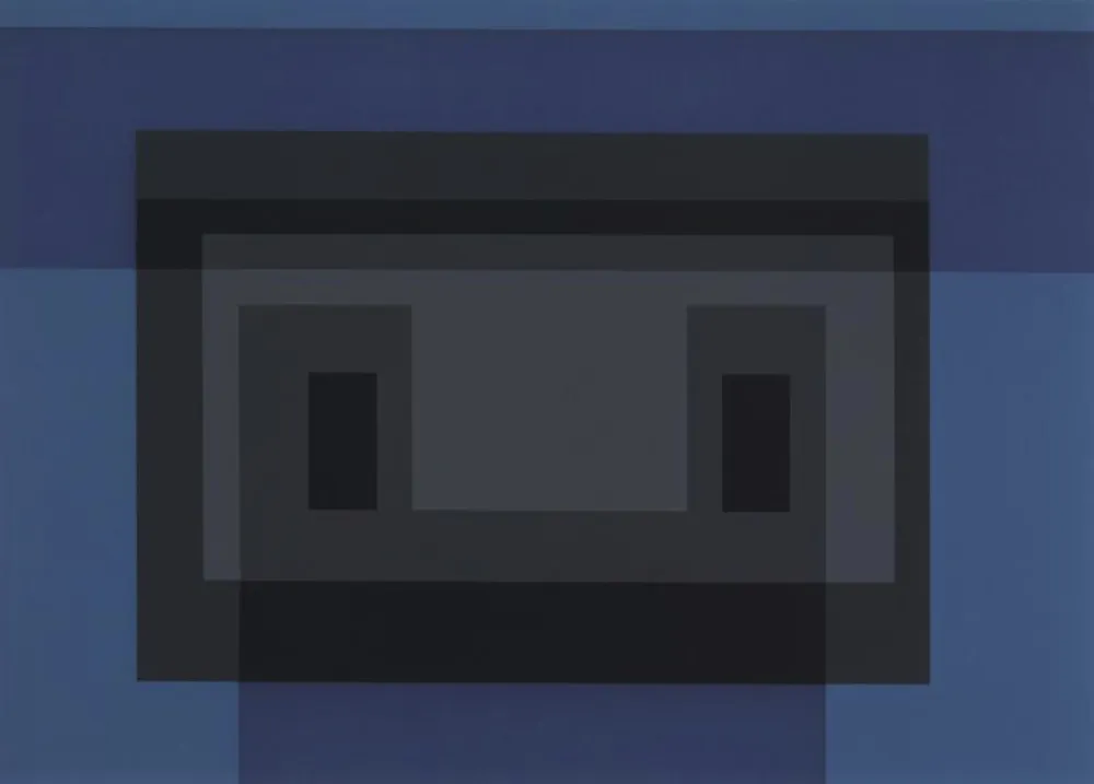 Serigrafía Albers - Variant VII, from 10 variants