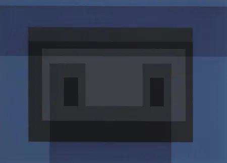 Serigrafía Albers - Variant VII, from 10 variants