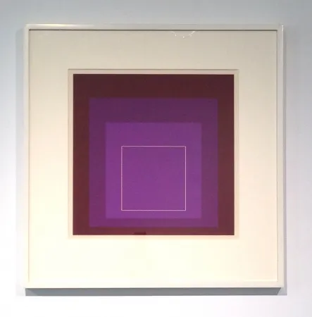 Litografía Albers - White Line Square, XI