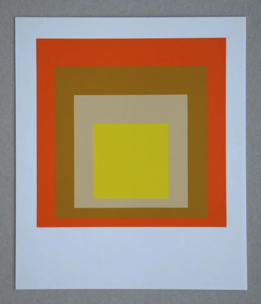 Serigrafía Albers - Yes Sir