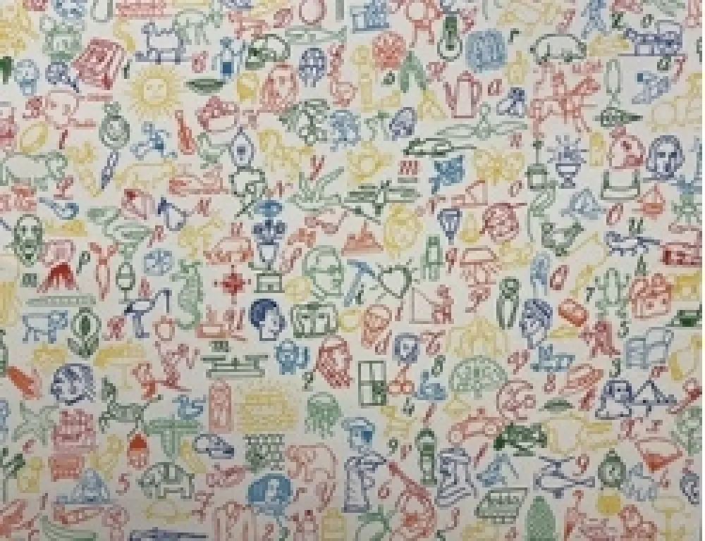 Serigrafía Alcain - Sin titulo