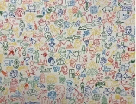 Serigrafía Alcain - Sin titulo