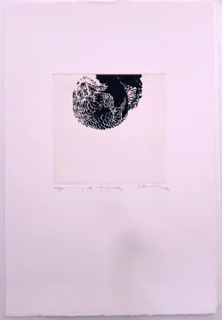 Aguafuerte Alcaraz - L'ull i la mirada