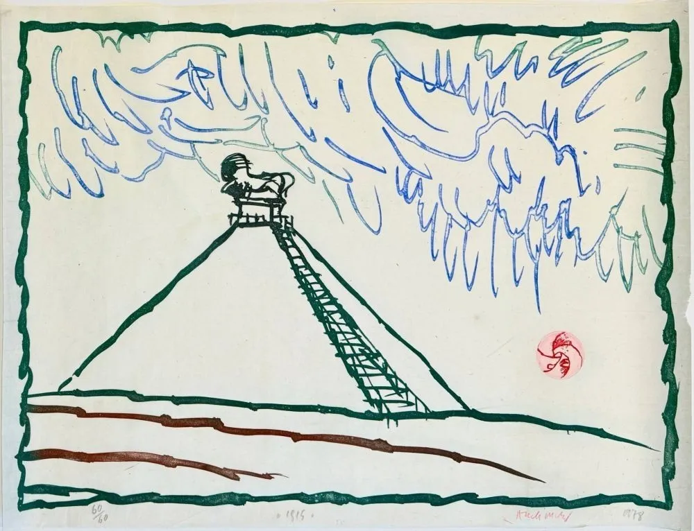 Aguafuerte Alechinsky - 1815