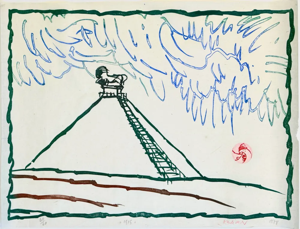 Aguafuerte Alechinsky - 1815