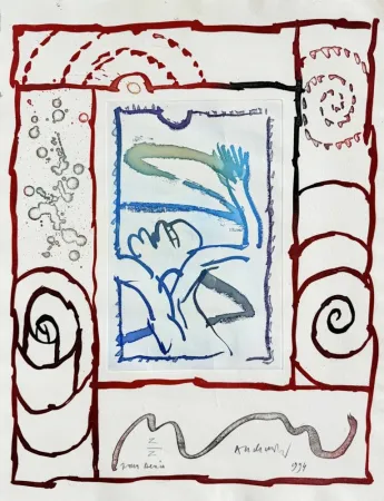 Aguafuerte Y Aguatinta Alechinsky - A bras le corps