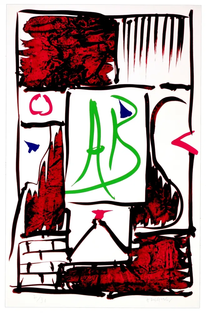 Estampa Numérica Alechinsky - AB