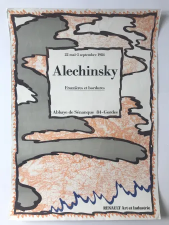 Cartel Alechinsky - Abbaye de Sénanque