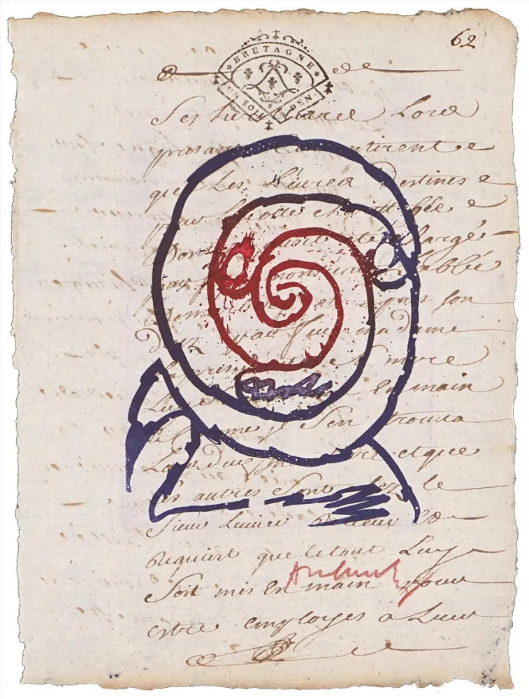 Aguafuerte Alechinsky - Adjudicateur