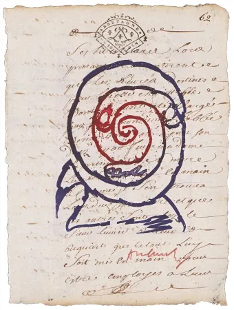 Aguafuerte Alechinsky - Adjudicateur