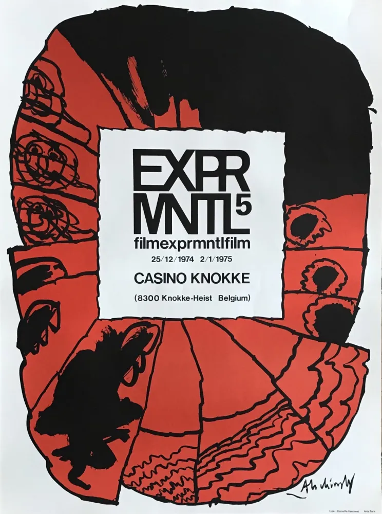 Litografía Alechinsky - Affiche lithographique