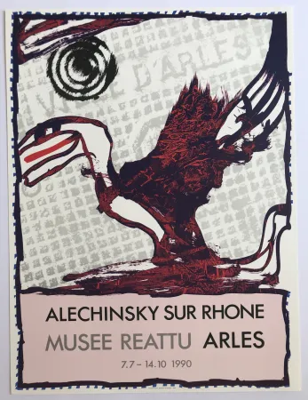 Cartel Alechinsky - Alechinsky sur Rhône