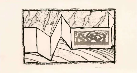 Aguafuerte Alechinsky - Allusion aux excitants III 