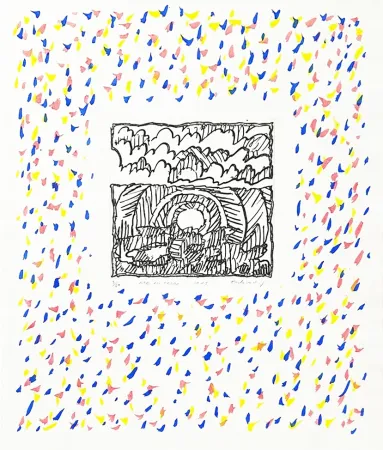 Grabado Alechinsky - Arc en terre