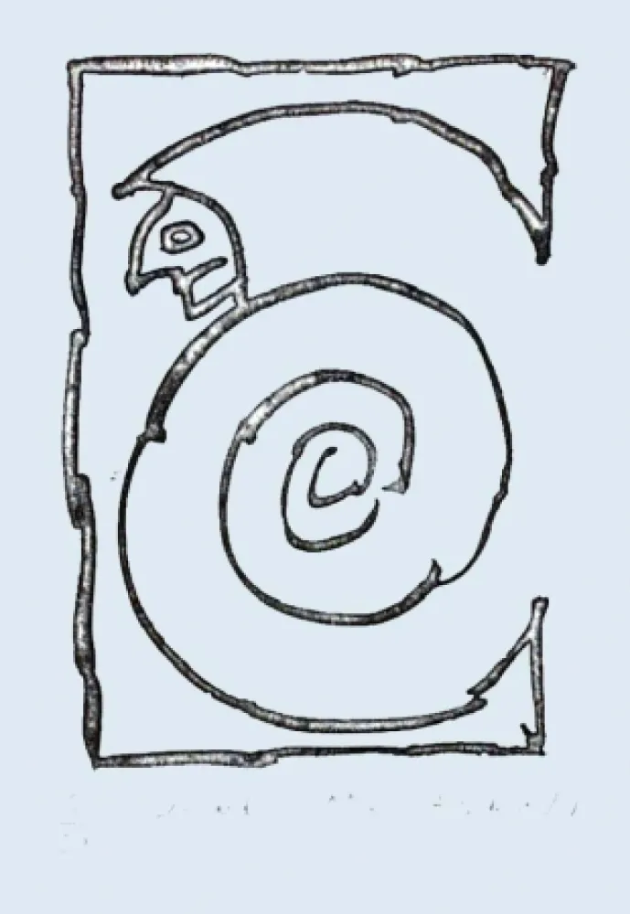 Aguafuerte Alechinsky - Bernard