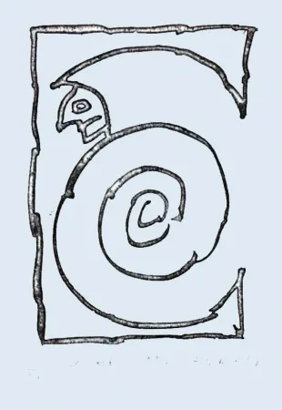 Aguafuerte Alechinsky - Bernard