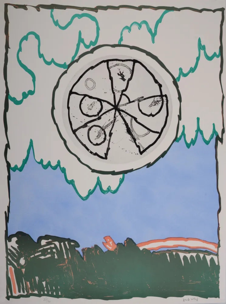 Litografía Alechinsky - Boréalité, 1976 - Hand-signed & numbered