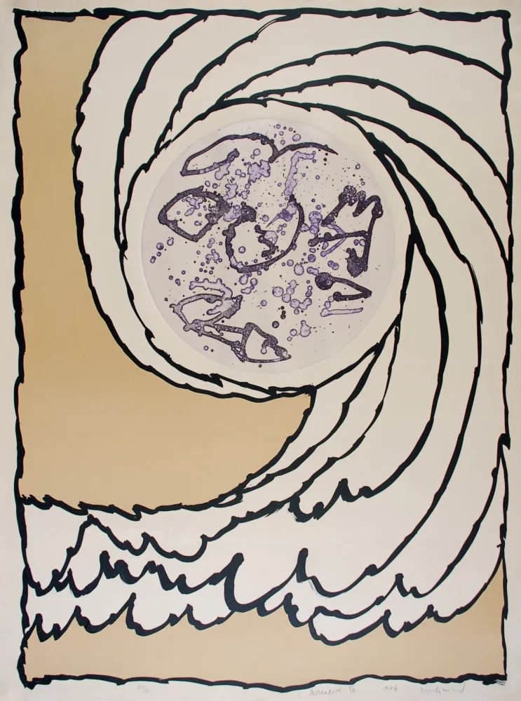 Aguafuerte Alechinsky - Boréalité IV