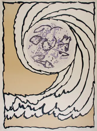 Aguafuerte Alechinsky - Boréalité IV