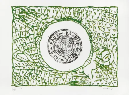 Litografía Alechinsky - Bouche d'eau I 