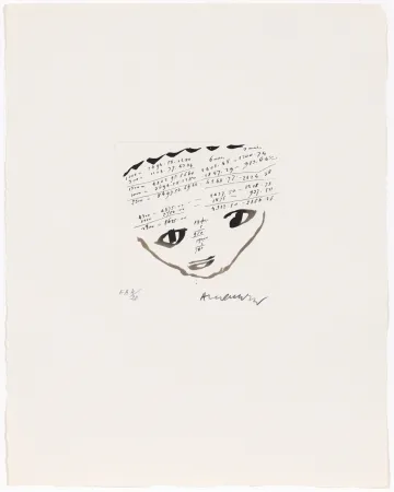 Aguafuerte Alechinsky - Carta Canta 01