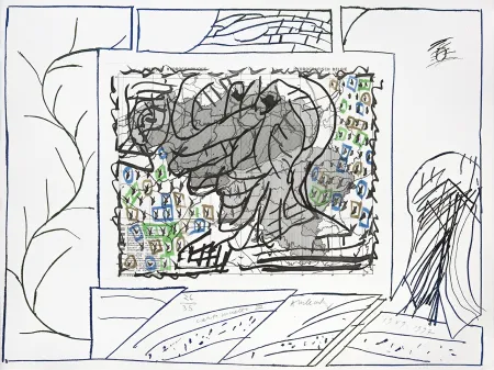 Grabado Alechinsky - Carte mise à jour III