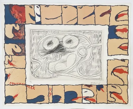 Aguafuerte Alechinsky - Central Park