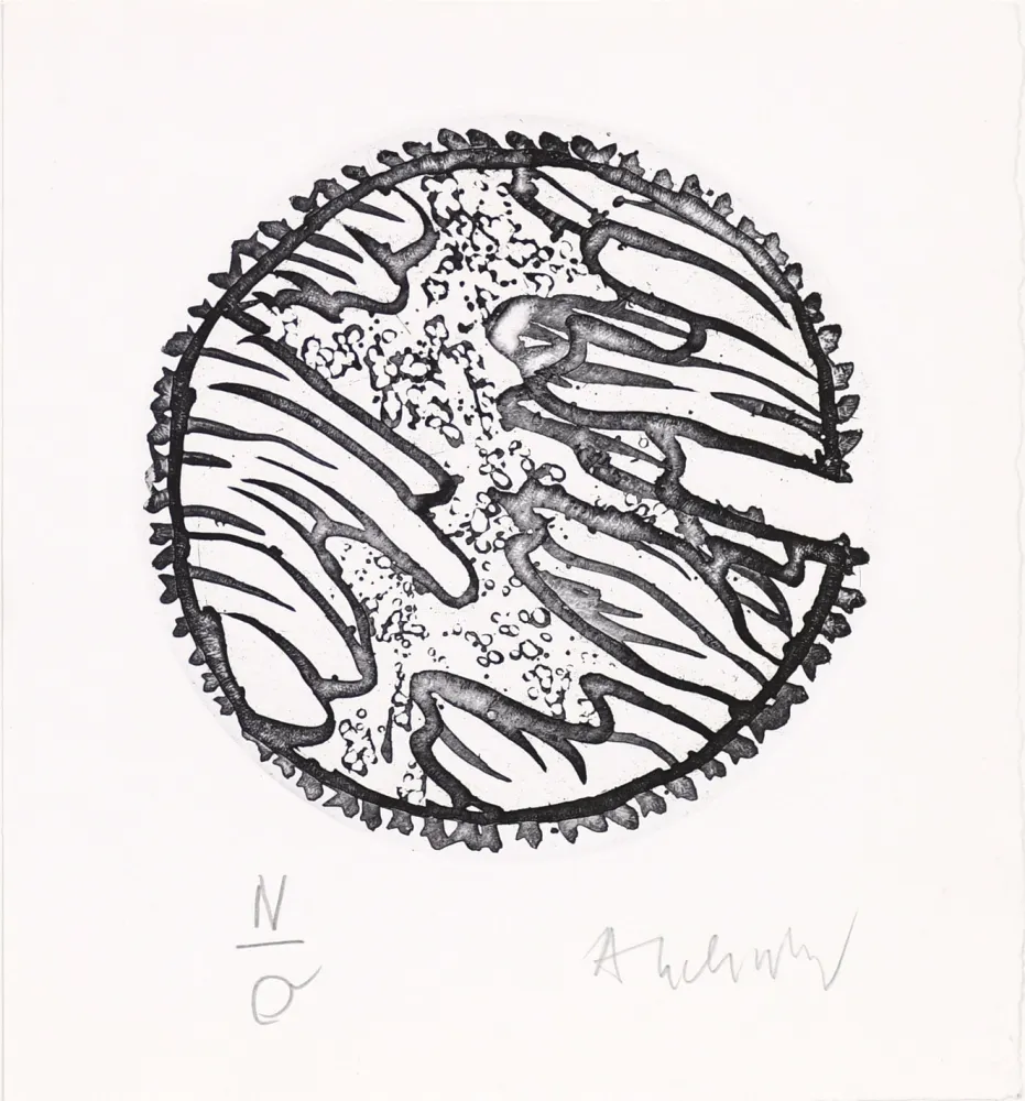 Aguafuerte Y Aguatinta Alechinsky - Chronique de la neige